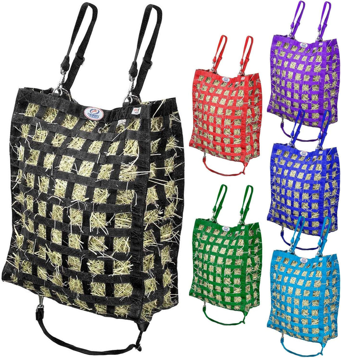 Derby Originals Superior Slow Feeder Horse Hay Bag with Super Tough