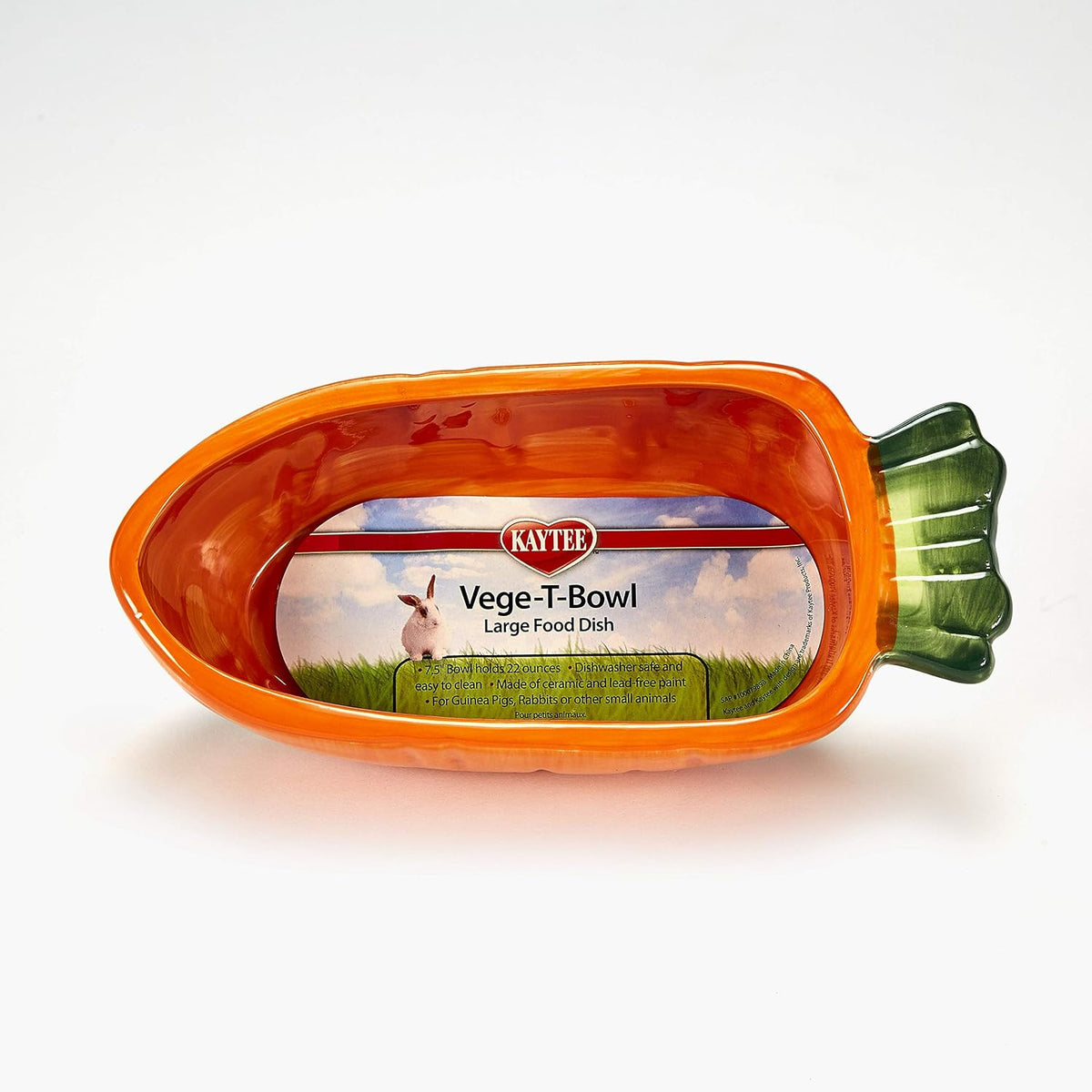 Kaytee Vege-T-Bowl Carrot 7.5 inches