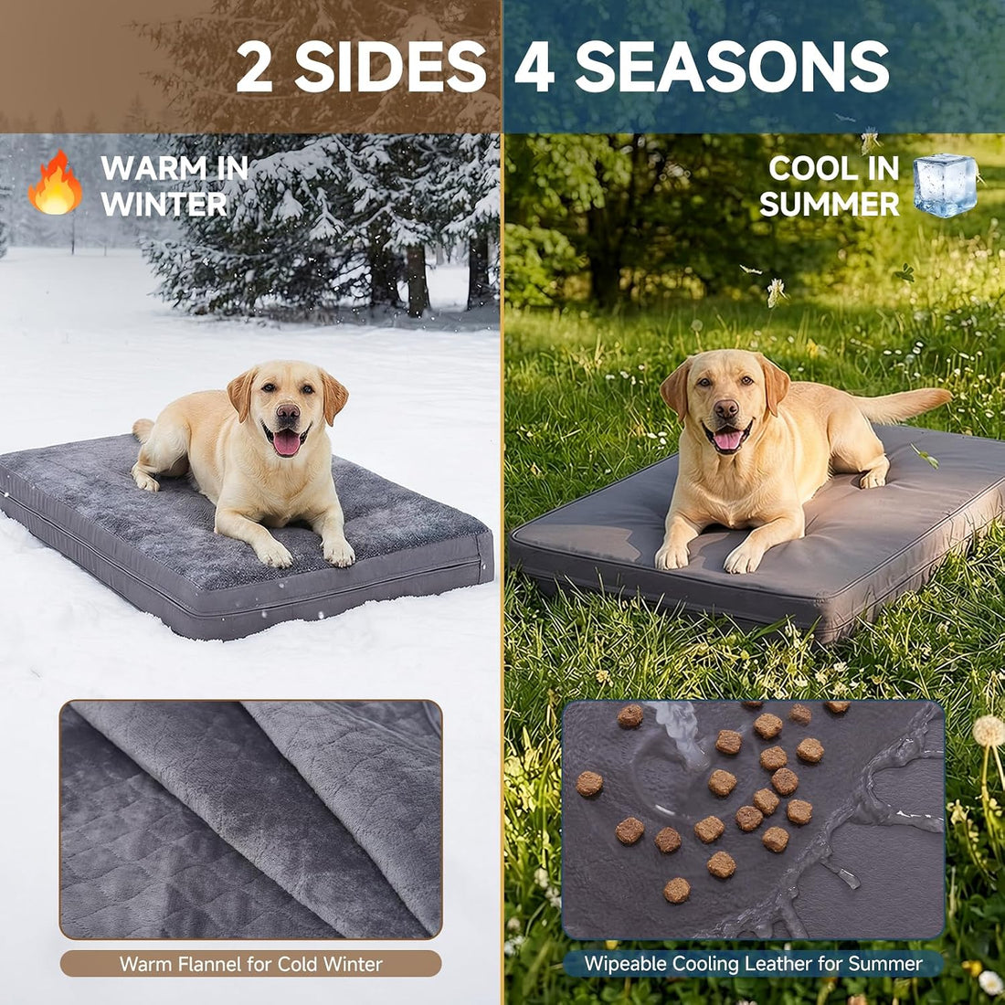 Waterproof Dog Crate Bed Pad