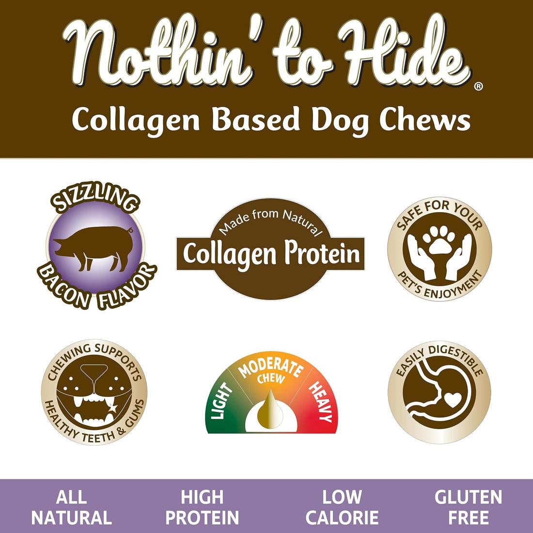 Fieldcrest Farms Nothin to Hide Flip Chips Dog Chews
