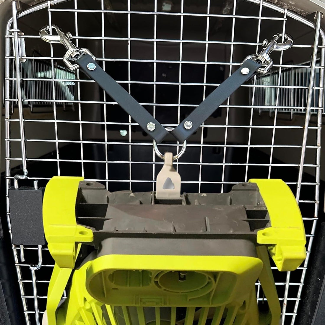 SparkDog Dog Crate Fan Hanger & Utility Strap
