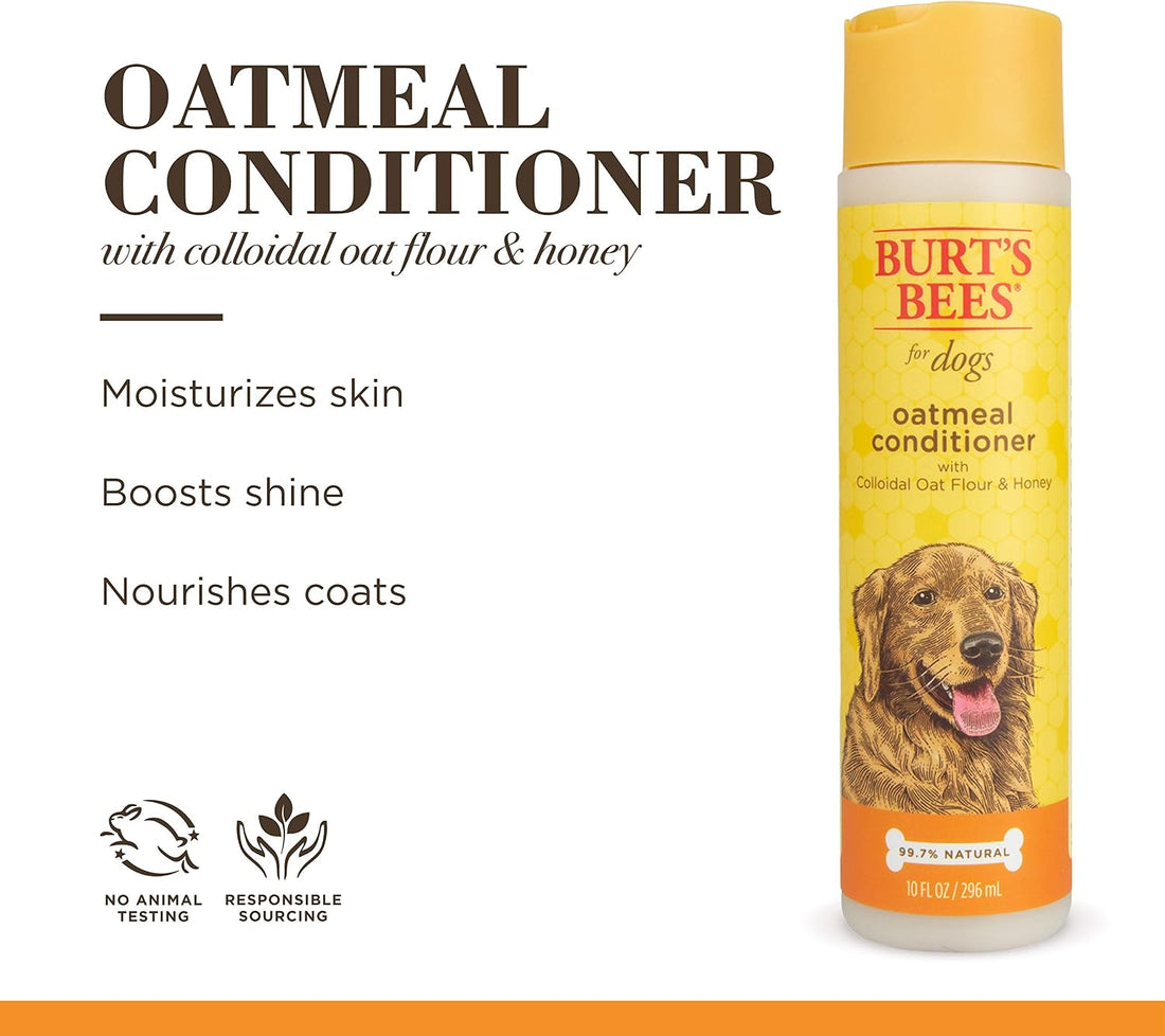 Burt's Bees for Pets Oatmeal Dog Conditioner with Colloidal Oat Flour
