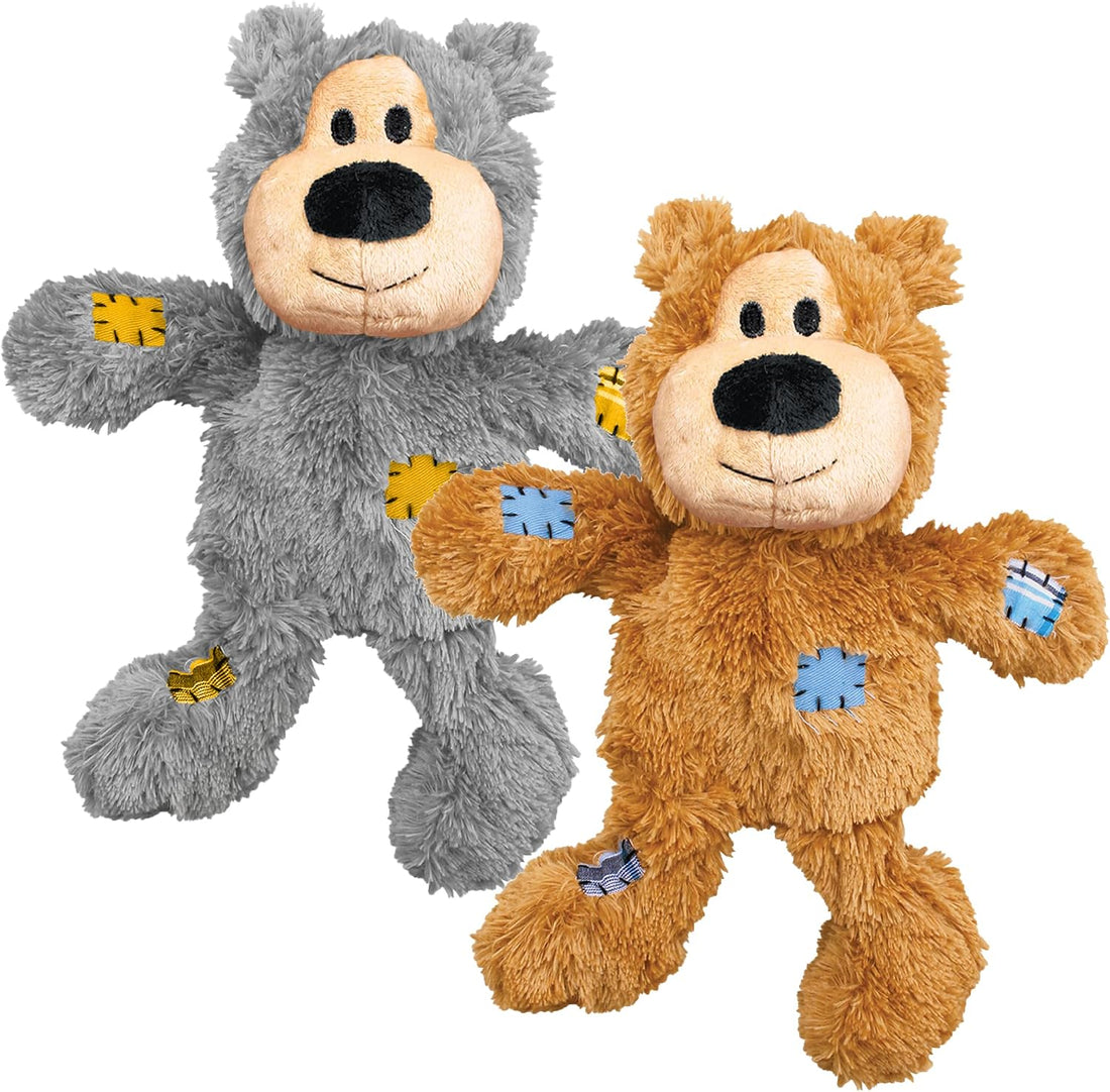 KONG Wild Knots Bears - Durable Dog Toys with Internal Knotted Ropes