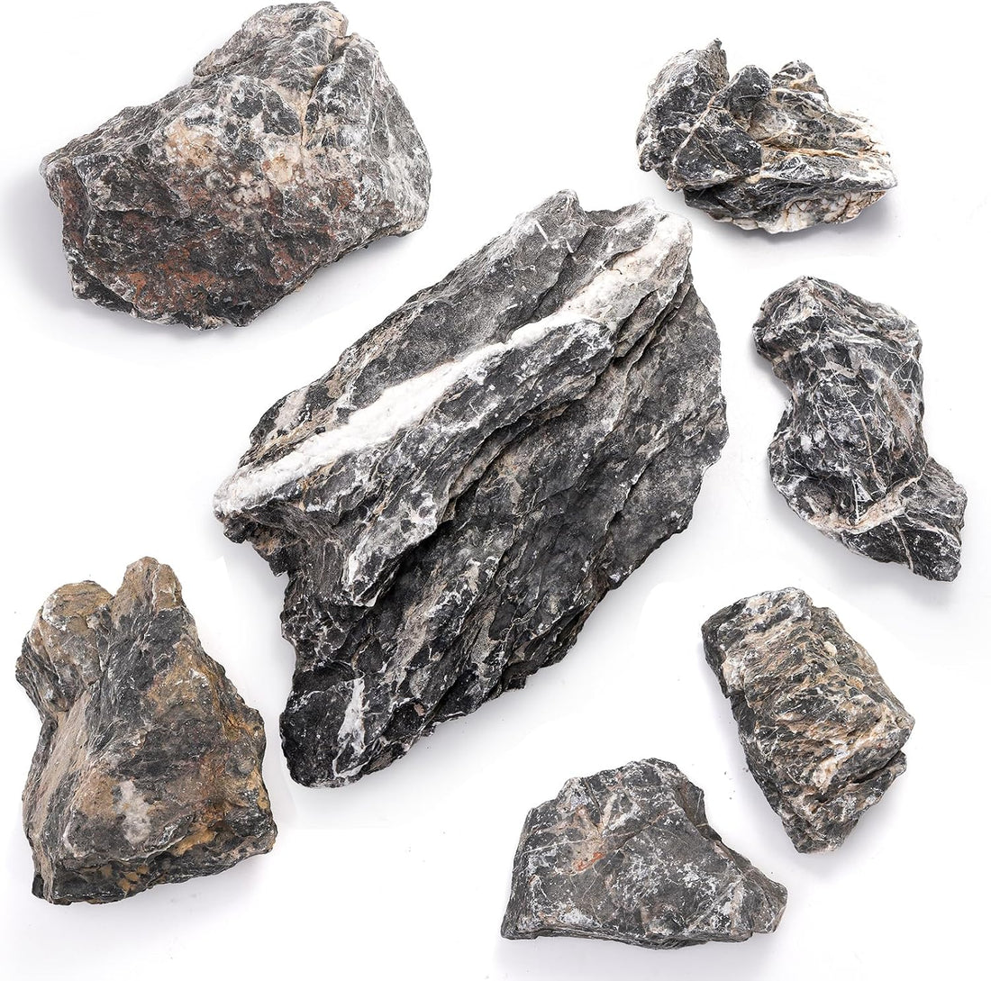 Eorbow 12lb Seiryu Stone, Aquarium Rocks for Terrariums, Paludarium