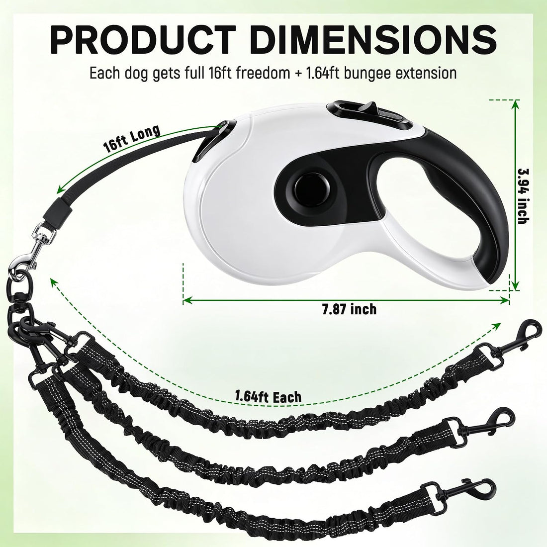 Eccliy Retractable Dog Leash