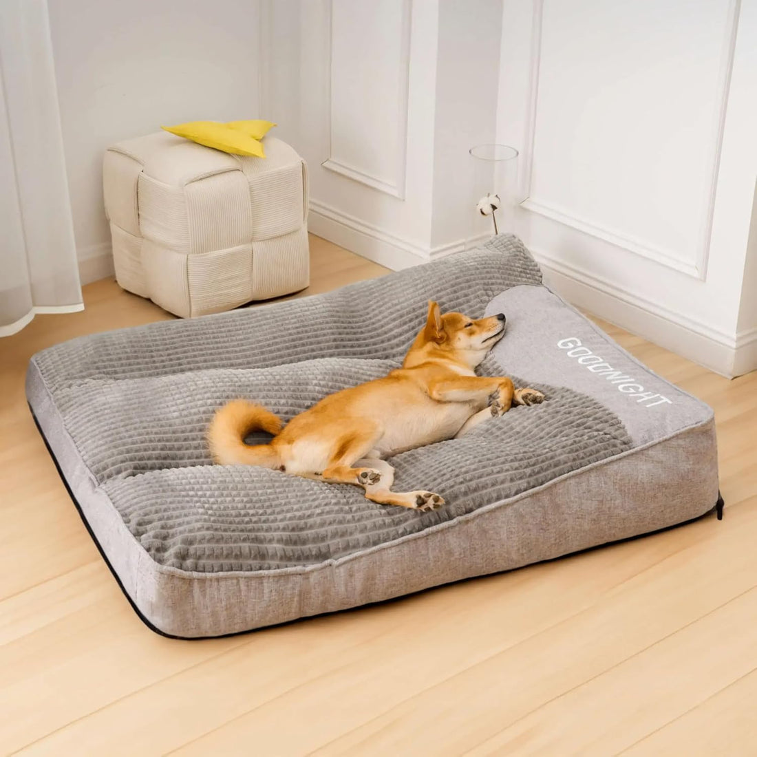 MRFLUFFYFRIEND™ Calming Dog Cushion Bed
