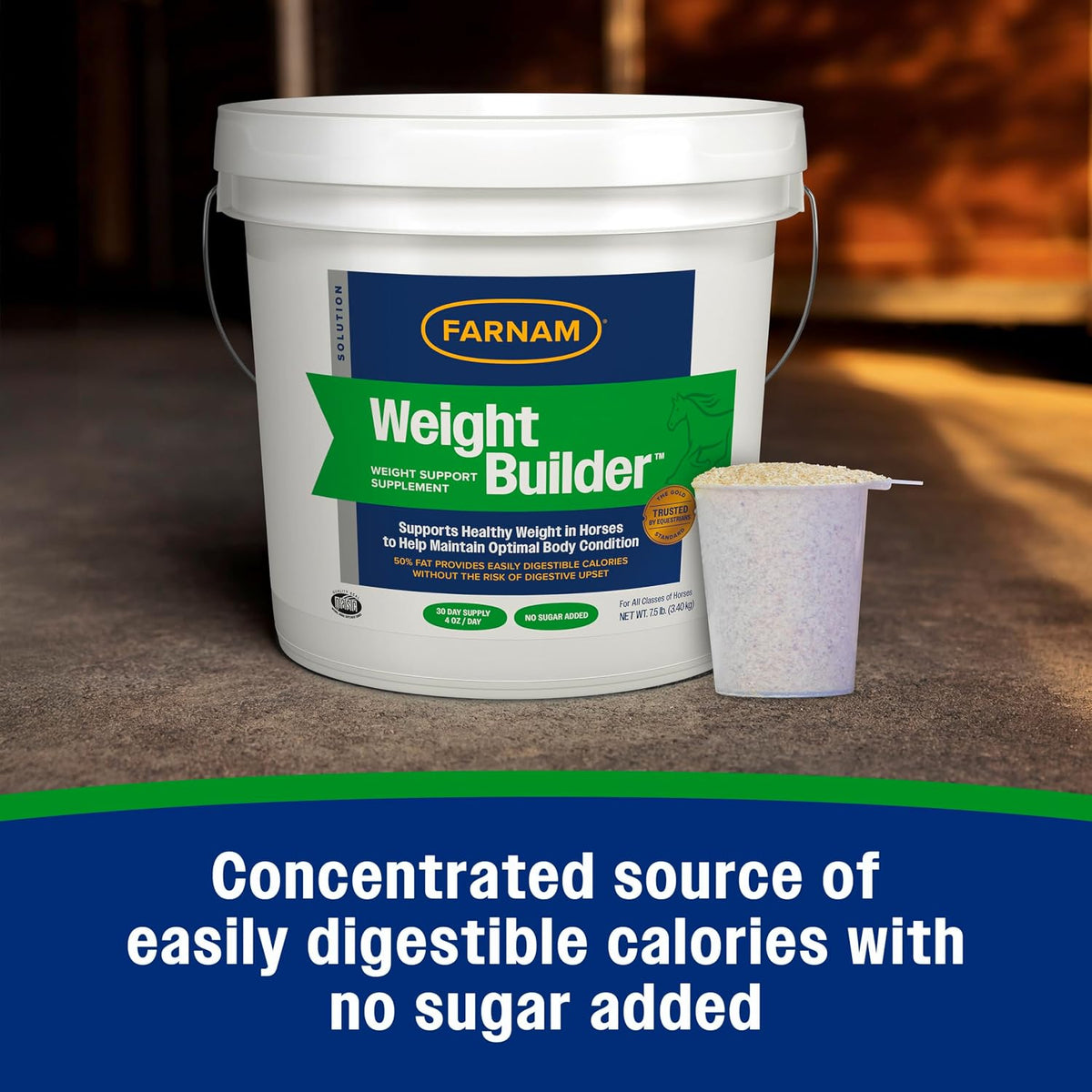 Farnam Weight Builder Weight Support Supplement for Horses