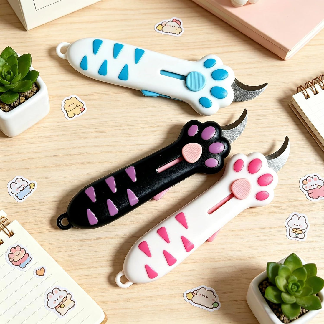 Cat Paw Box Cutter 3-Piece Set