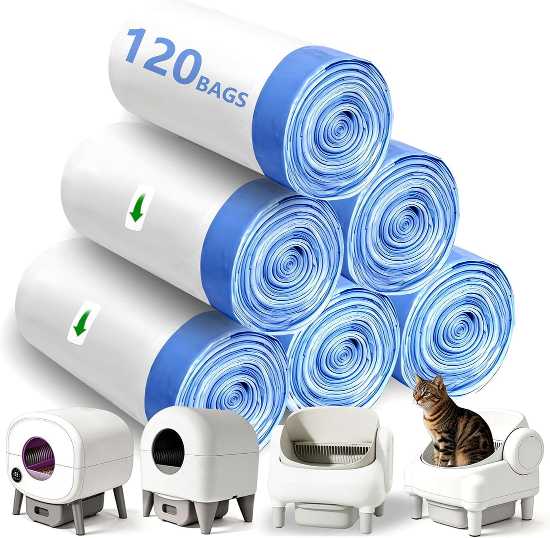 Cat Litter Box Liners 120 Count