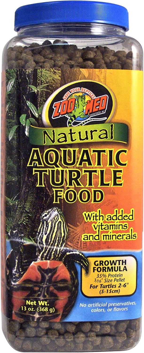 Zoo Med Natural Aquatic Turtle Food, Maintenance Formula, 24-Ounce