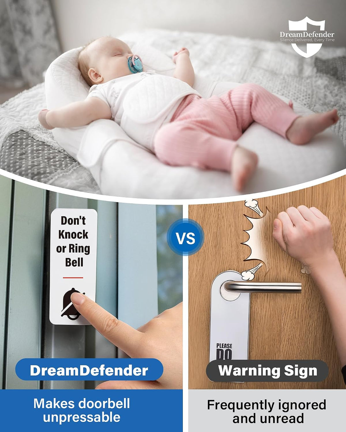 NapDefender Doorbell Cover Doorbell Button Cover