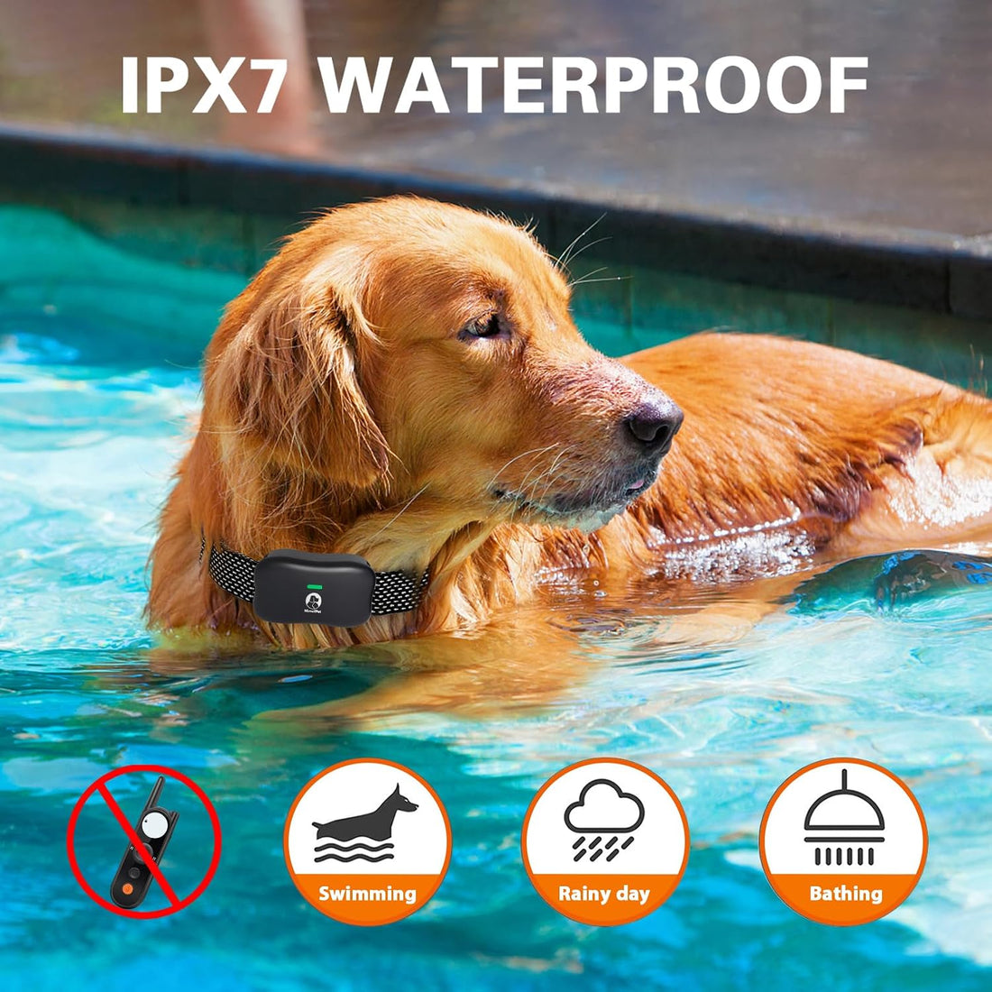 MIMOFPET Wireless Dog Fence for 2 Dogs