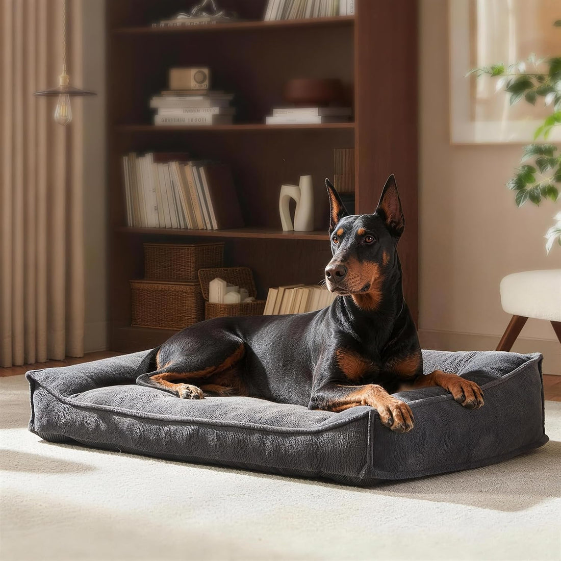 FURTIME Orthopedic Dog Bed Medium Size Dog