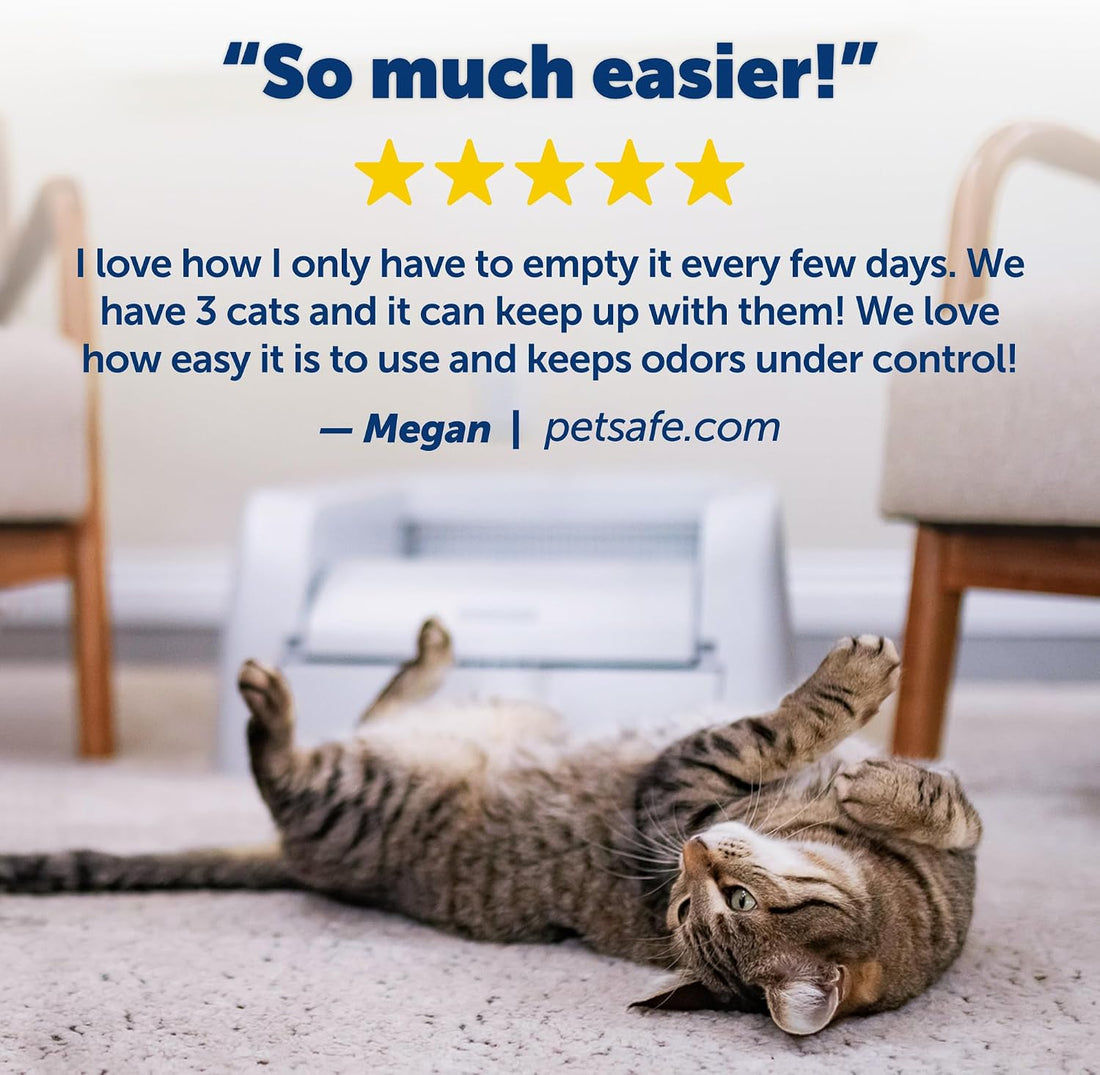 PetSafe ScoopFree Clumping Self-Cleaning Litter Box