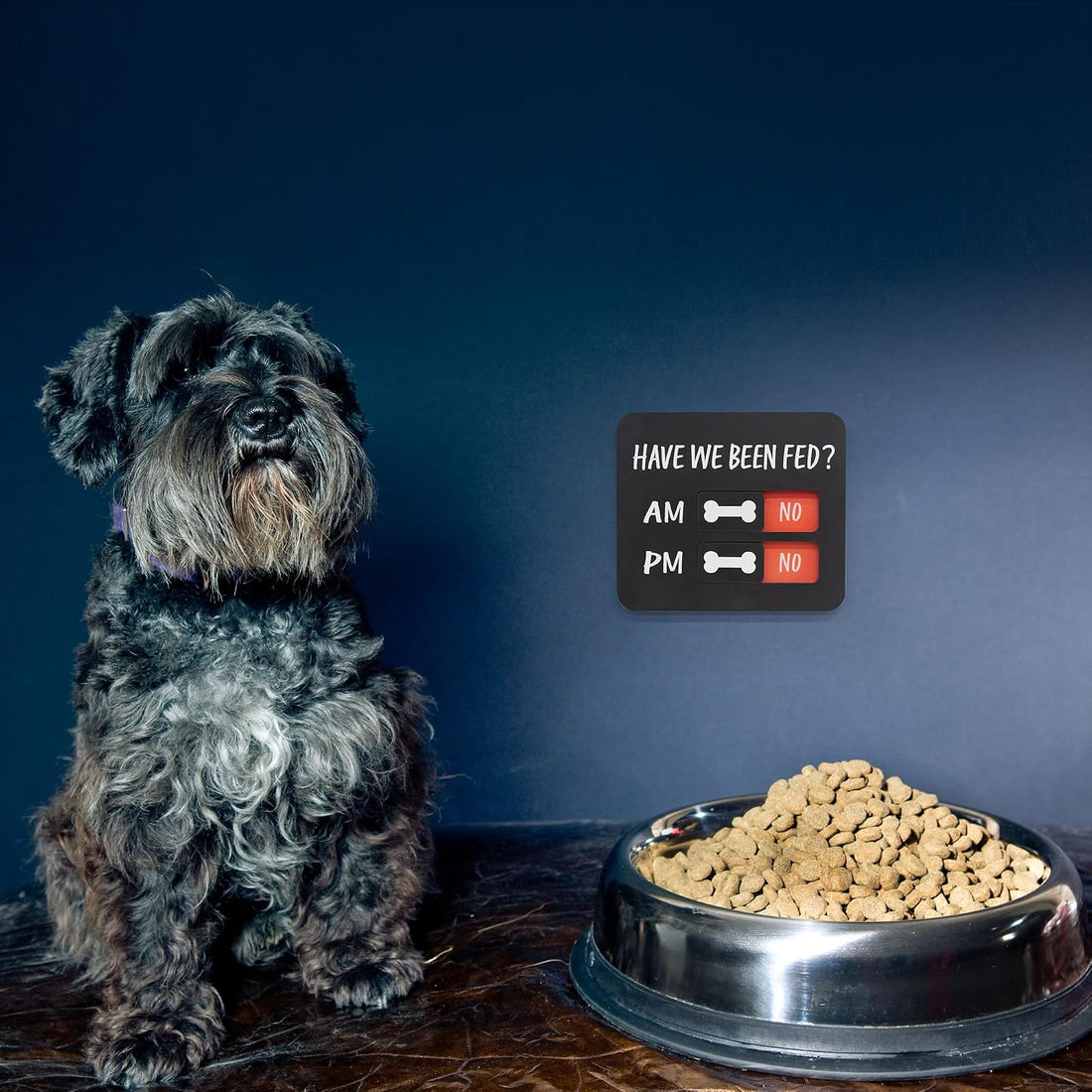 Dog Feeding Reminder - Dog Feeding Chart with Have We Been Fed AM/PM