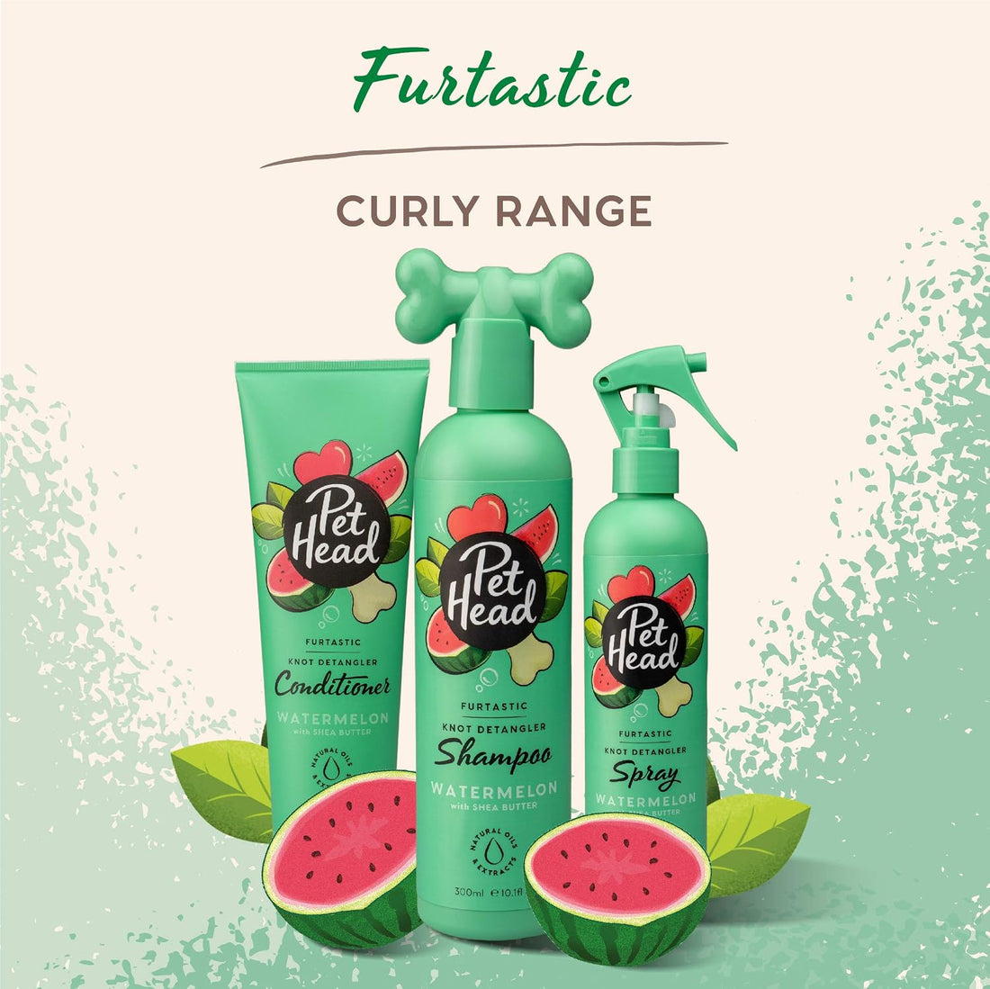 Pet Head Furtastic Dog Spray | Watermelon Scent | 10.1 fl. oz.