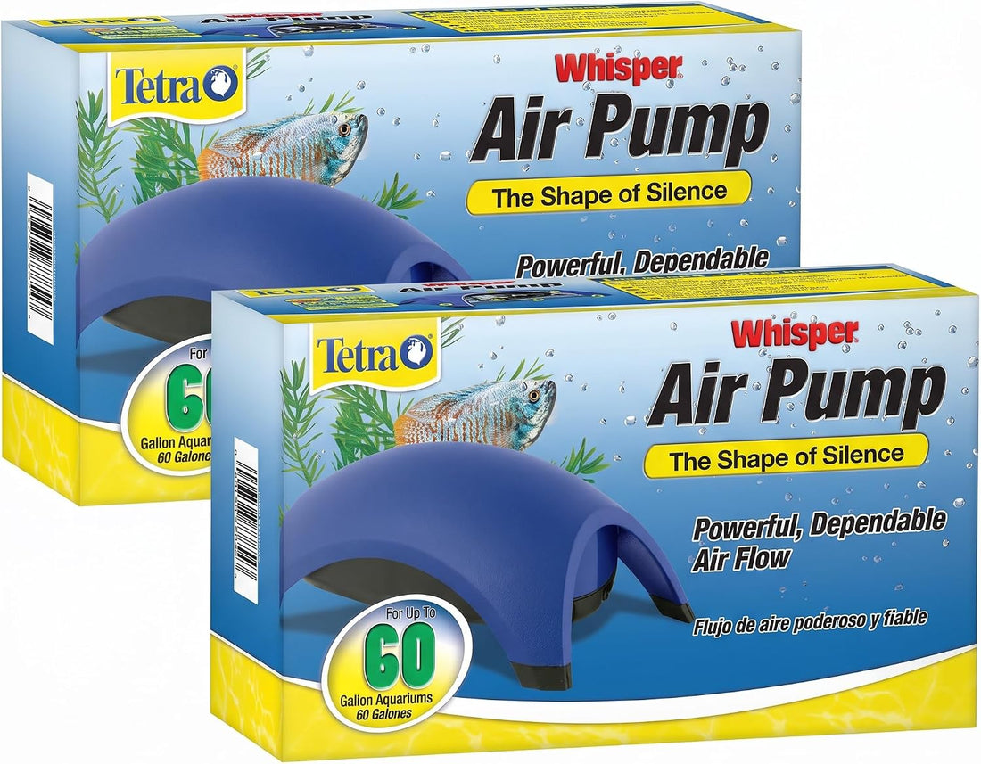 Tetra Whisper Air Pump for Up to 10 Gallon Aquariums, Non-UL