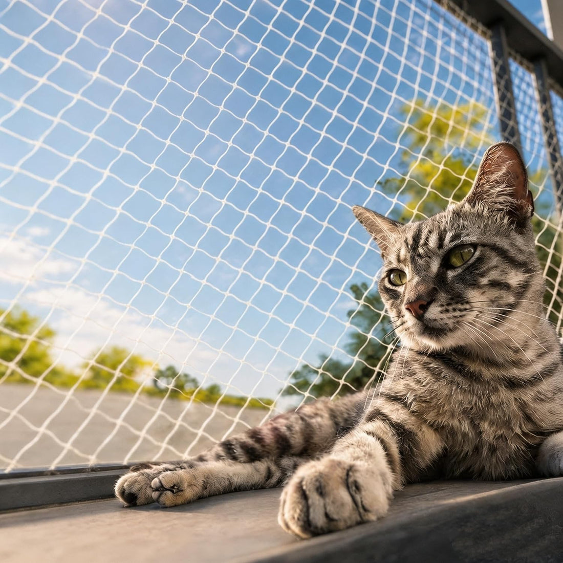 cat mesh 10x33ft Safety Netting for Balcony Window Protection