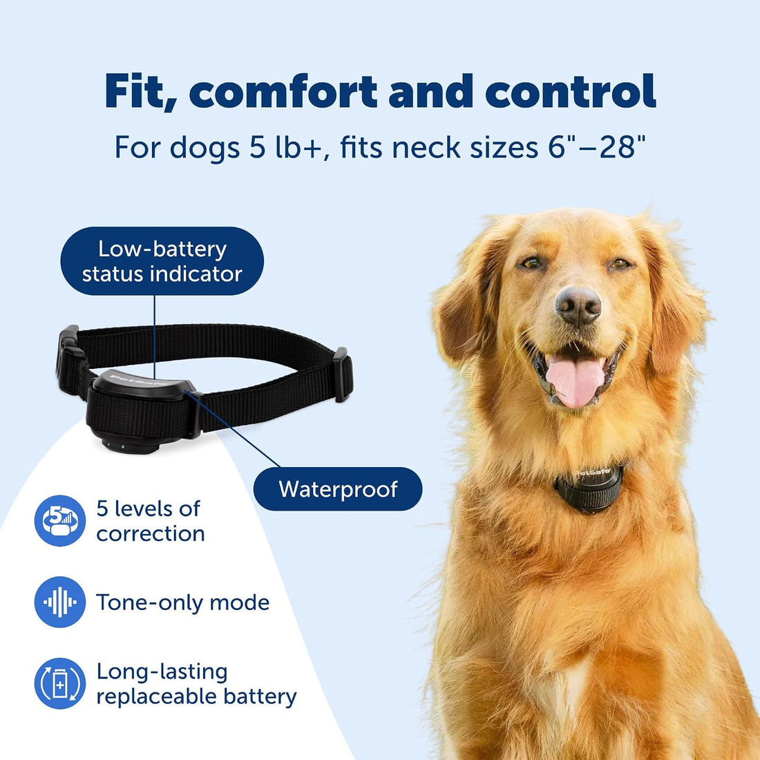 PetSafe Stay & Play Wireless Pet Fence with Replaceable Battery