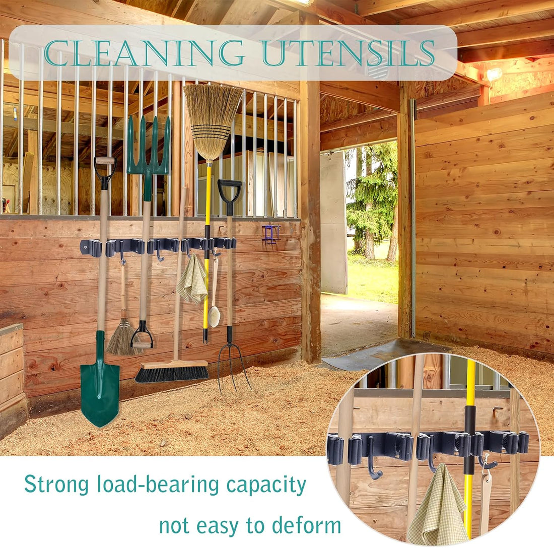 Horse Whip Crop Holder with Bridle Hooks