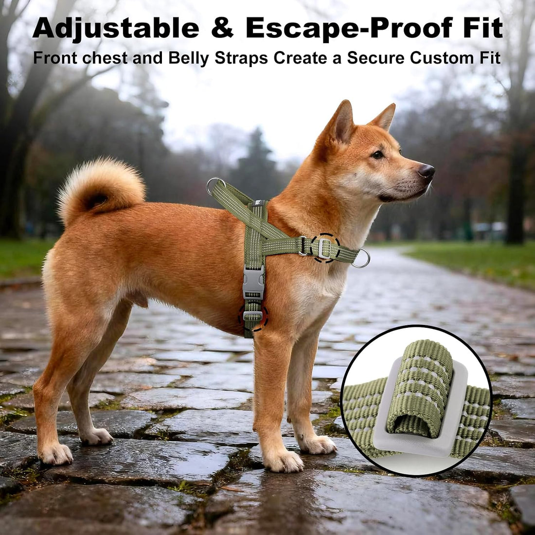 APakBak No Pull Dog Harness with Handle