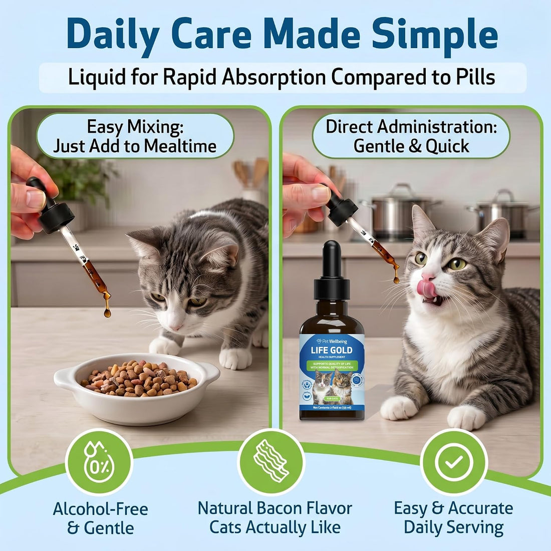 Pet Wellbeing More Mushrooms Bundle for Cats - Immune System Support