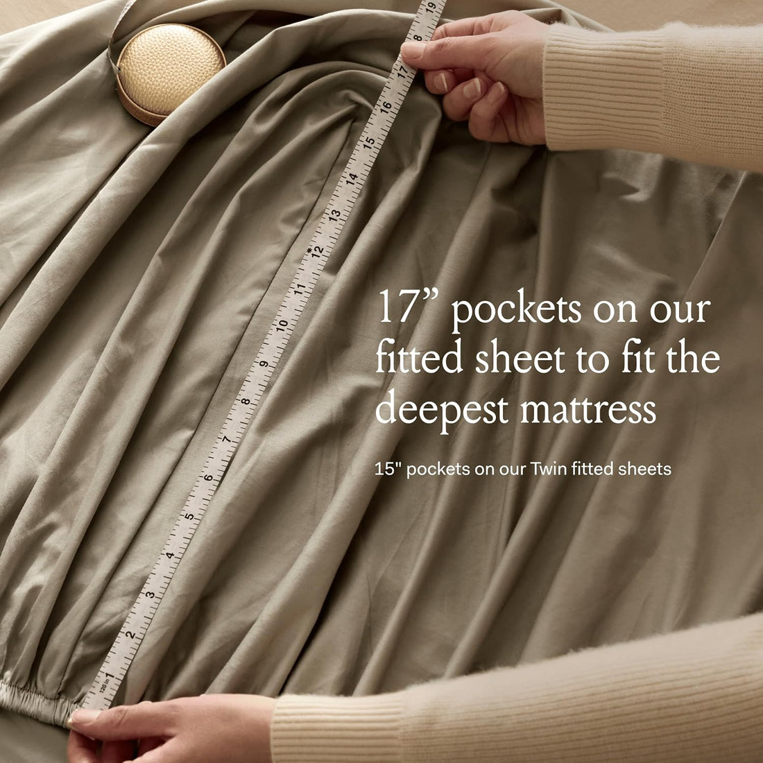 BOLL & BRANCH Signature Hemmed Fitted Sheet