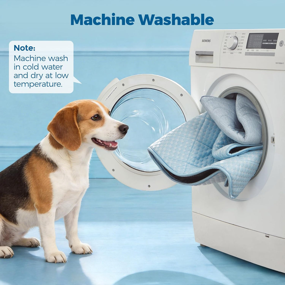 PPOLCA Waterproof Cooling Mat for Large Dogs