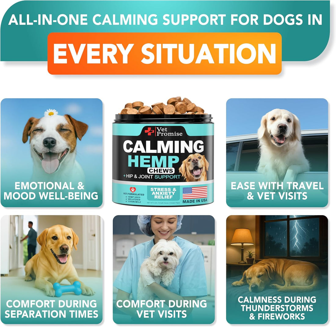 Advanced Calming Chews for Dogs