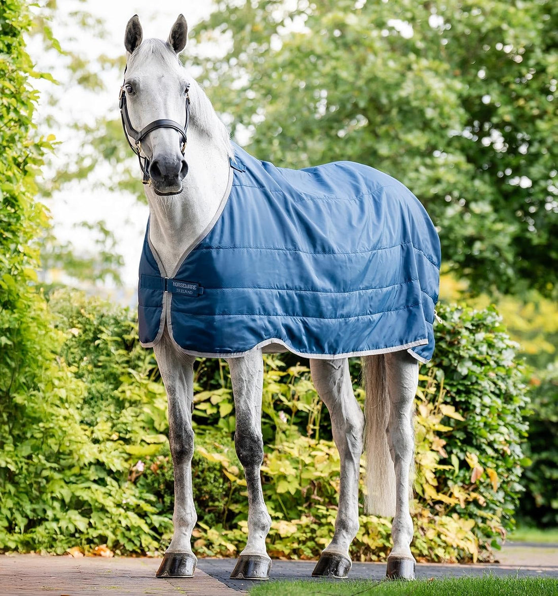 Horseware Ionic® Therapy Liner - Imperial Blue/Silver & Navy