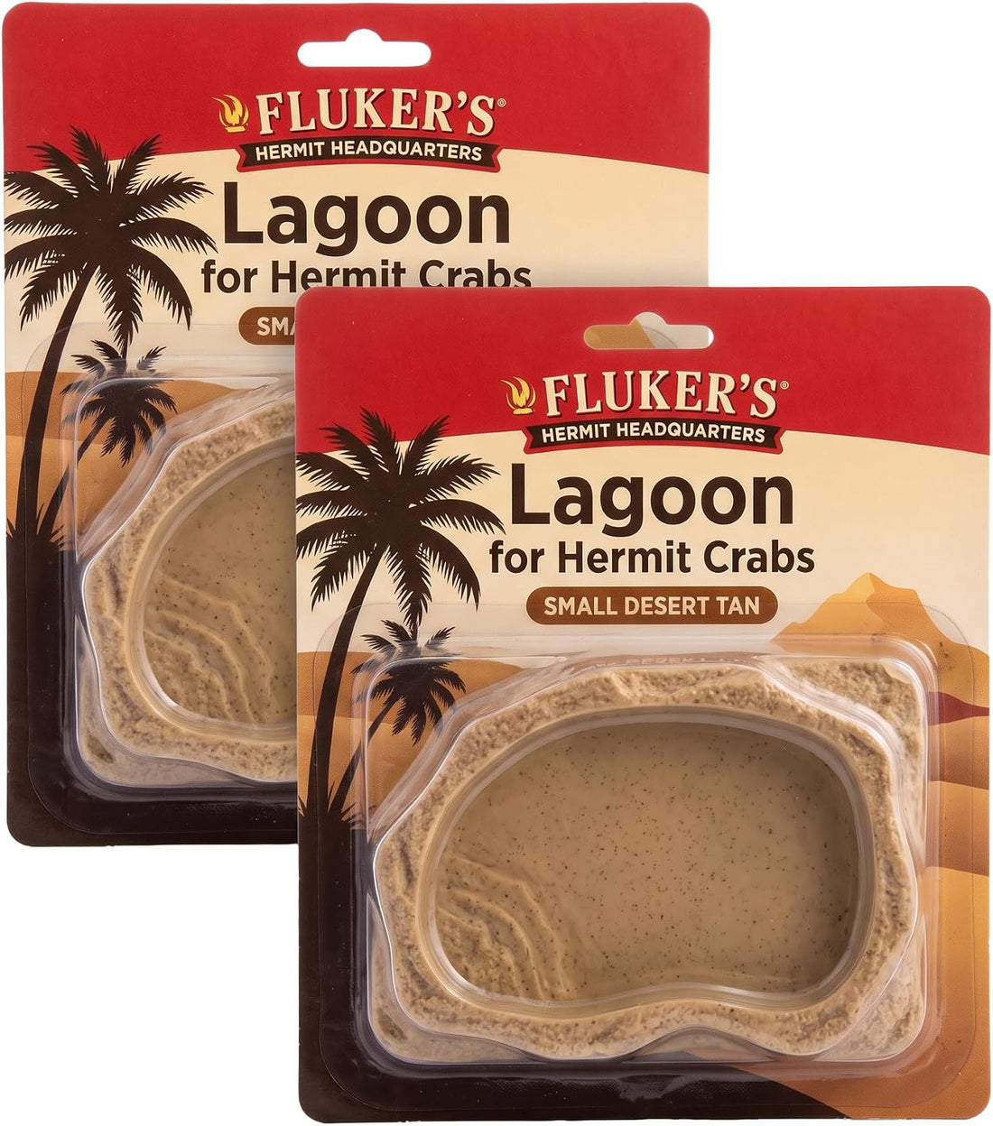 Fluker's Lagoon for Hermit Crabs, Water Bowl with Steps