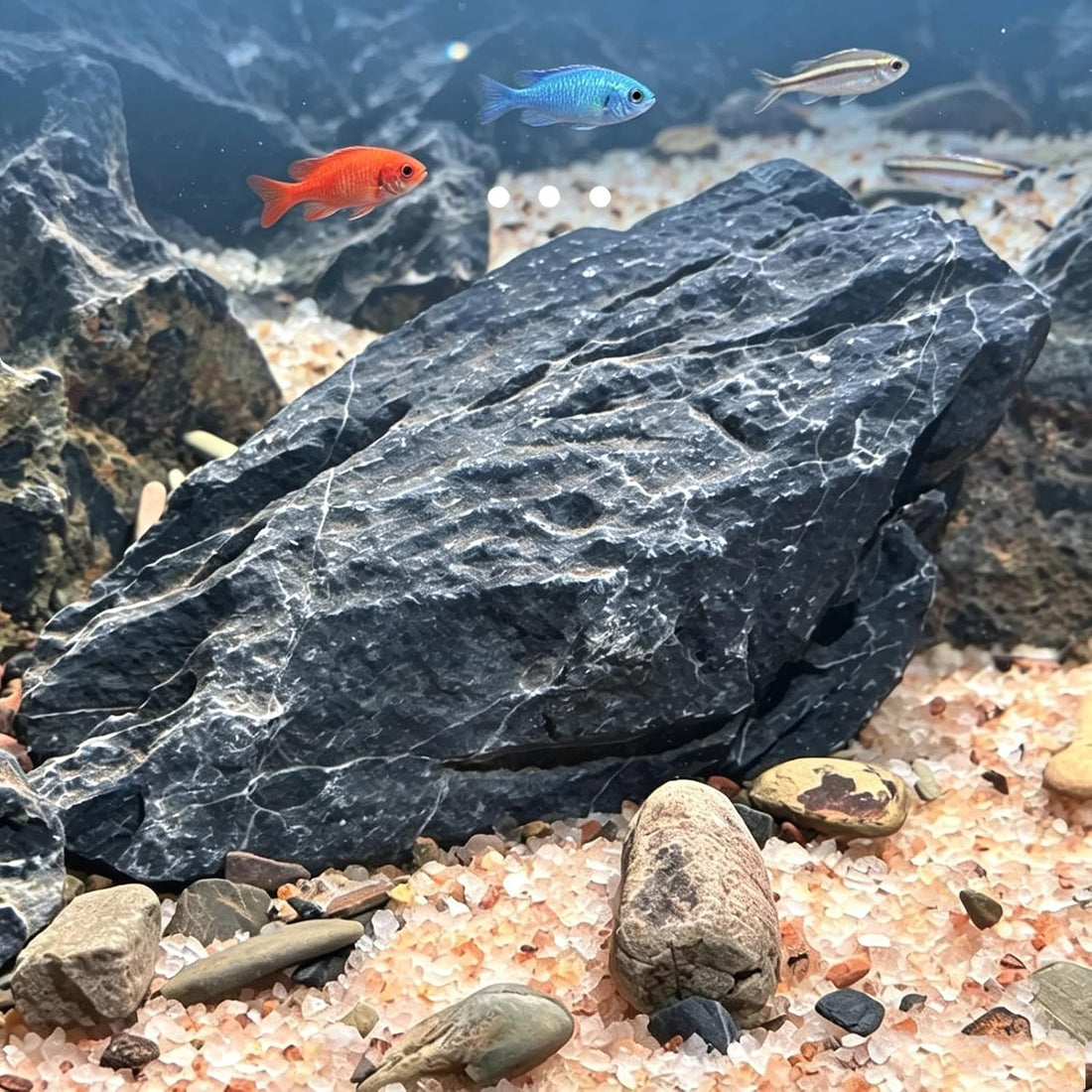 Beige Aquarium Sand, 5lbs Fish Tank Sand Mini Gravel Substrate