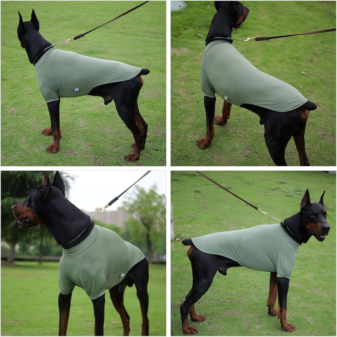 LoveLongLong Spring Summer Cooling Dog T-Shirt with UV Protection