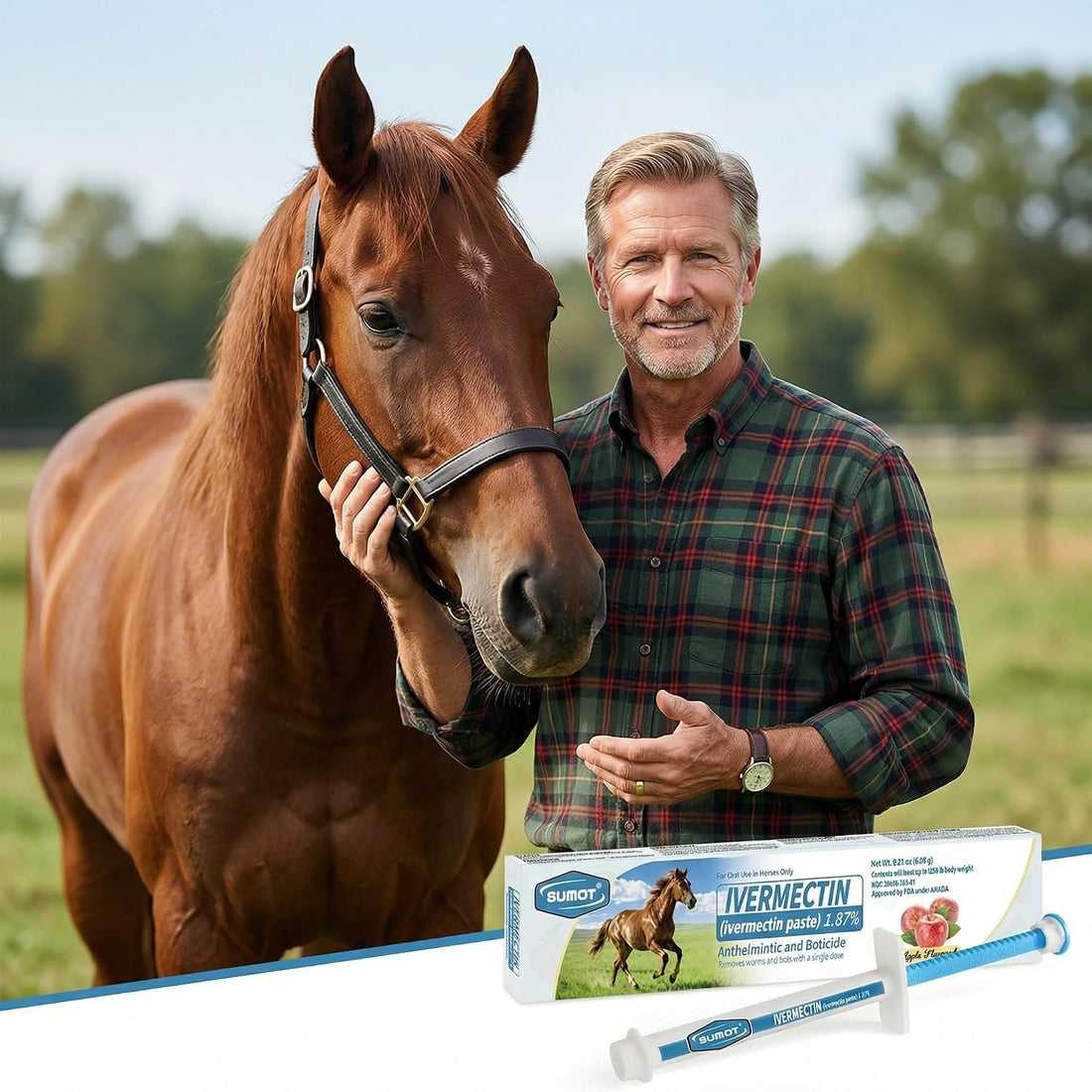 12 Pack Ivermectin Horse Paste 1.87%