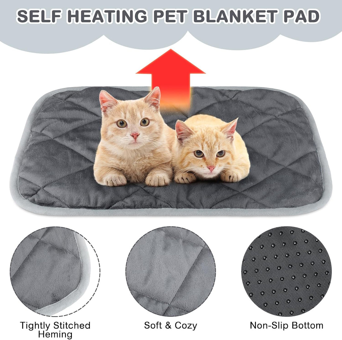 8 Pack Self Heating Cat Mat