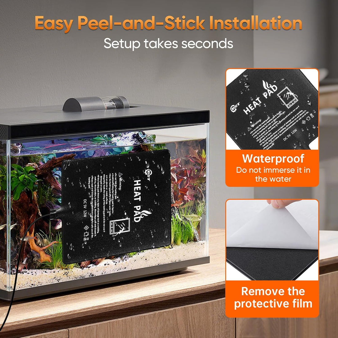 Besto 2 Pack Reptile Heat Pad
