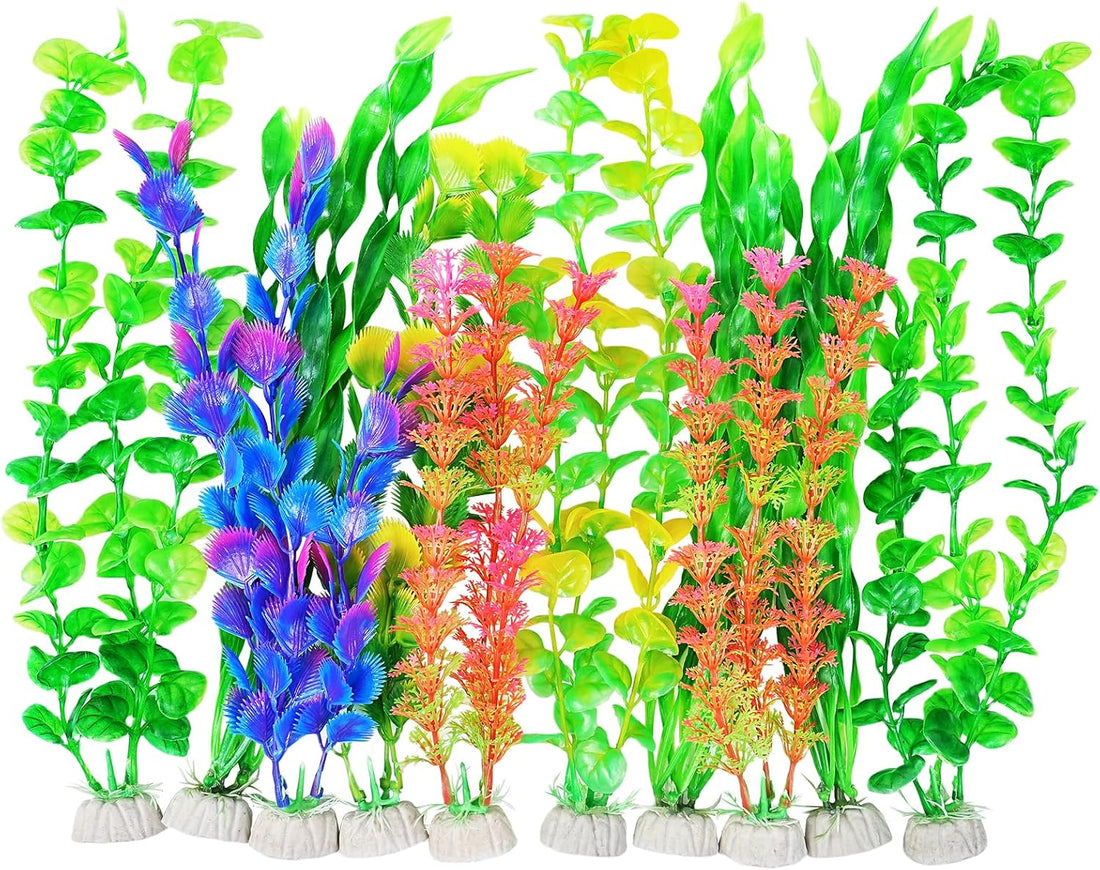AQUANEAT Artificial Fish Tank Plants