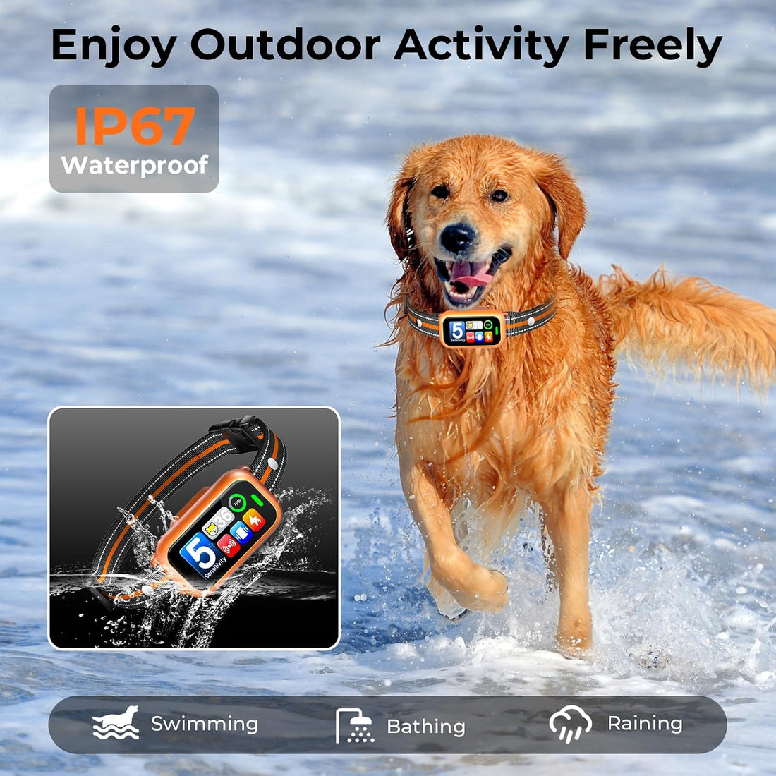 Smart Dog Bark Collar for Small Medium Large Dog