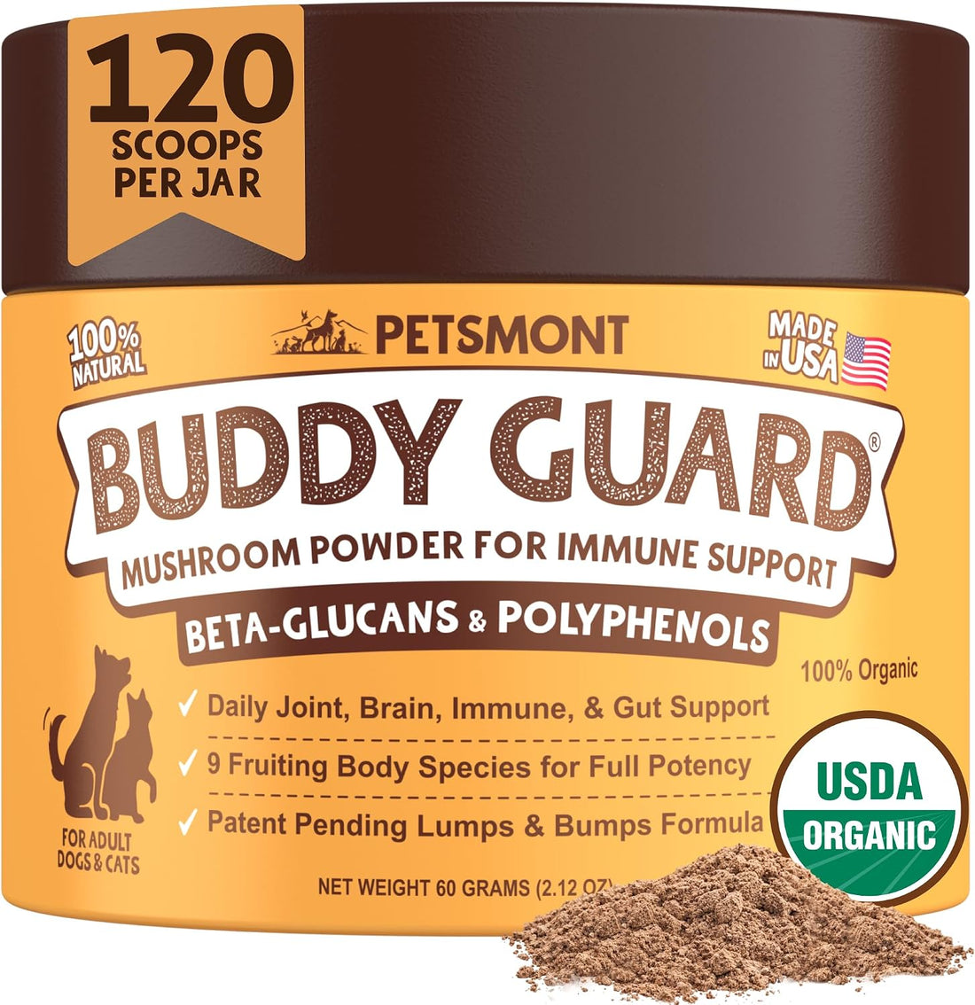 Petsmont Buddy Guard for Lumps and Bumps, Lipoma for Dogs & Cats
