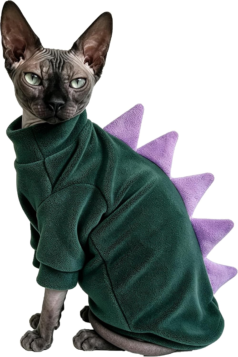 Sphynx Cat Clothes Halloween Dinosaur Costume Sweaters
