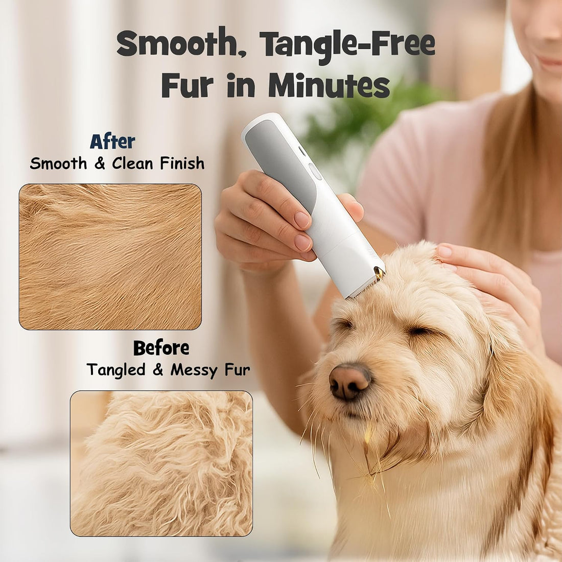 Dog Grooming Vacuum - Pet Hair Trimmer