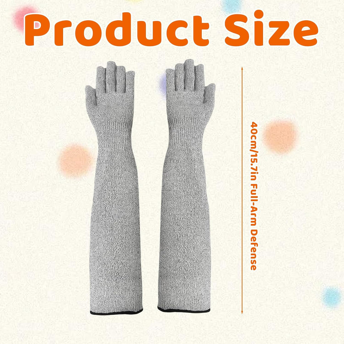 Cat Gloves Bite Proof, Grooming Gloves for Cats with Aramid Fiber