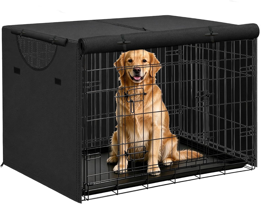 Dog Crate Cover, 18 inches, Black