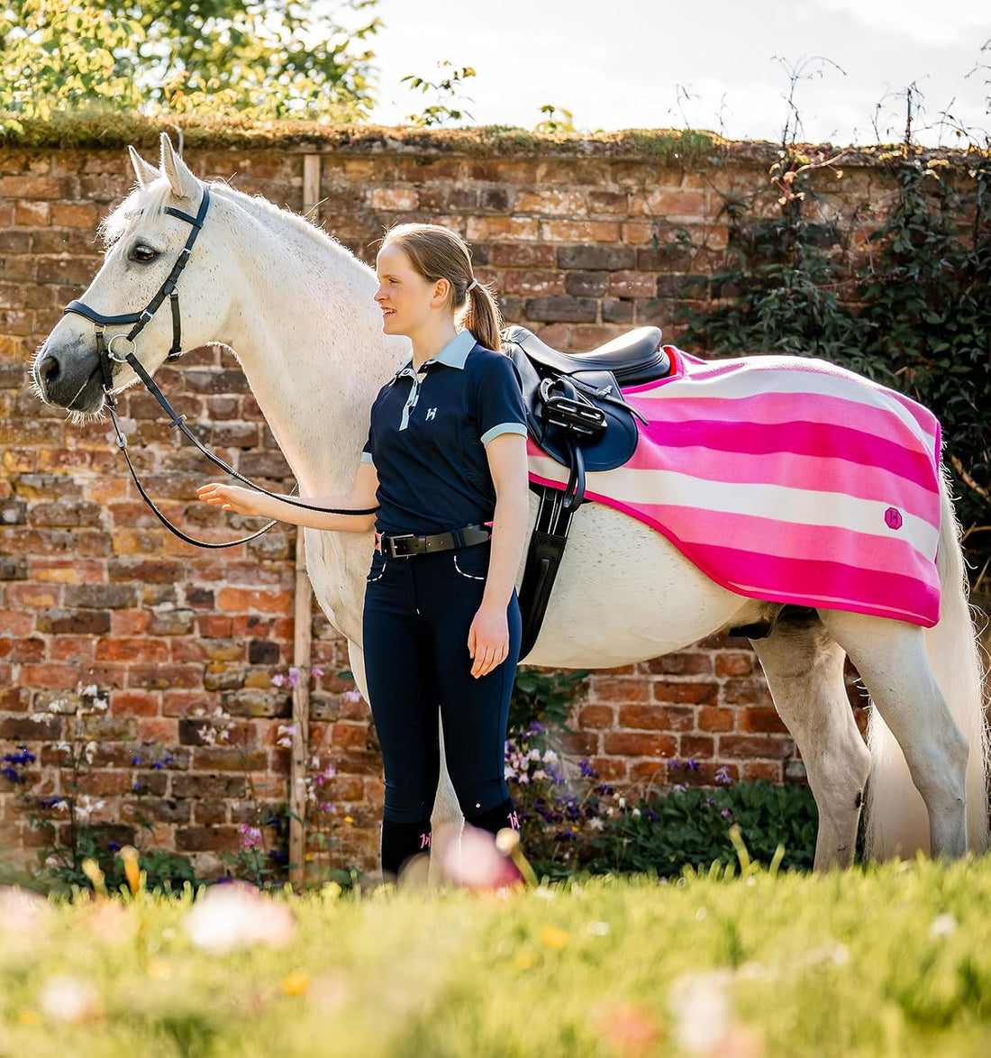Horseware® Newmarket Exercise Sheet - Witney Pink, L