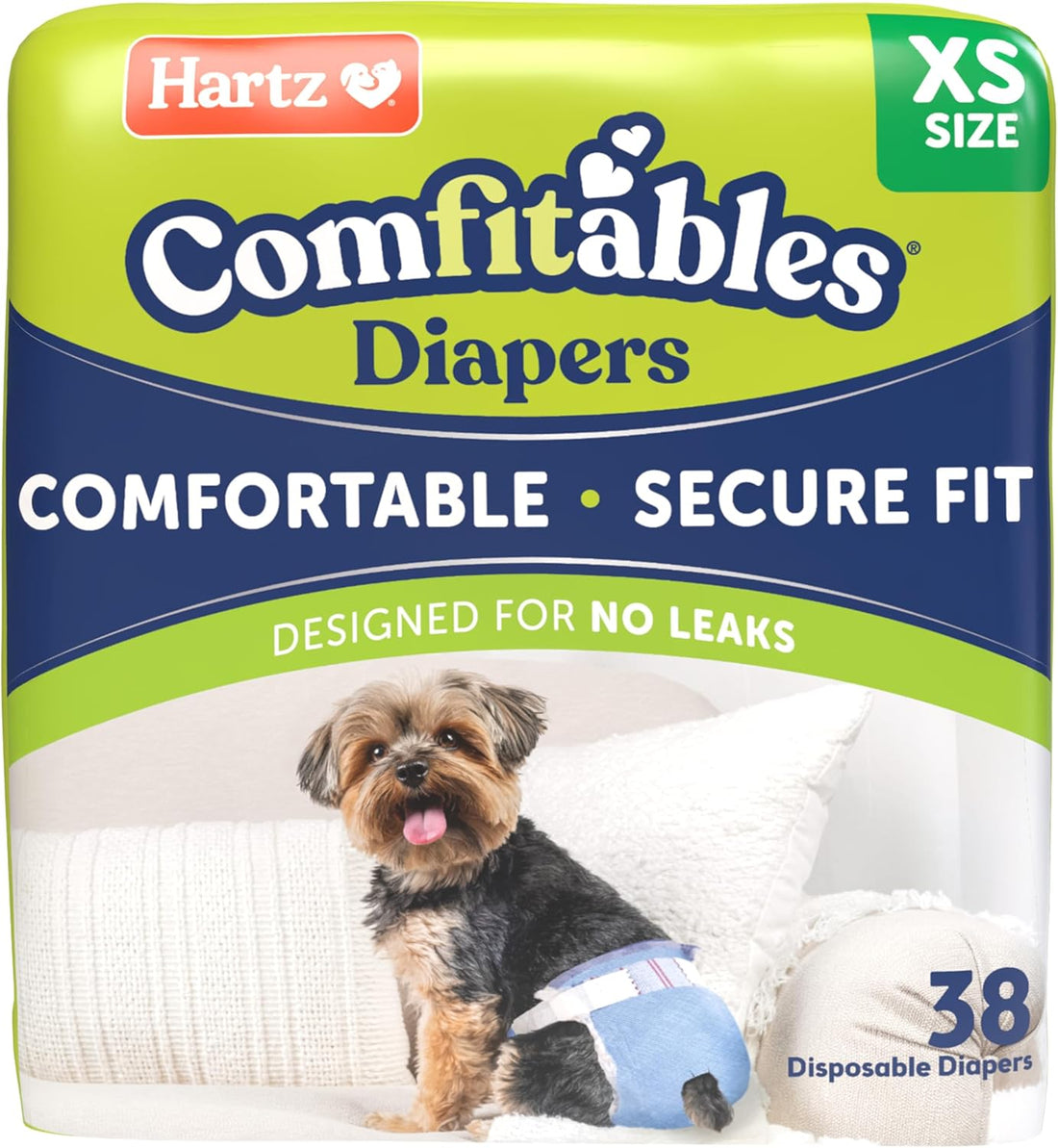 Hartz Disposable Dog Diapers, Size S 36 count