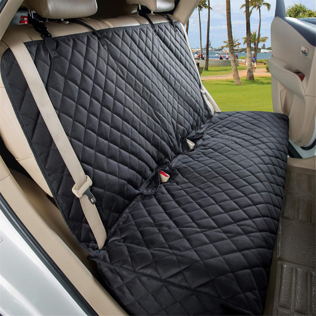 VIEWPETS Bench Car Seat Cover Protector - Waterproof