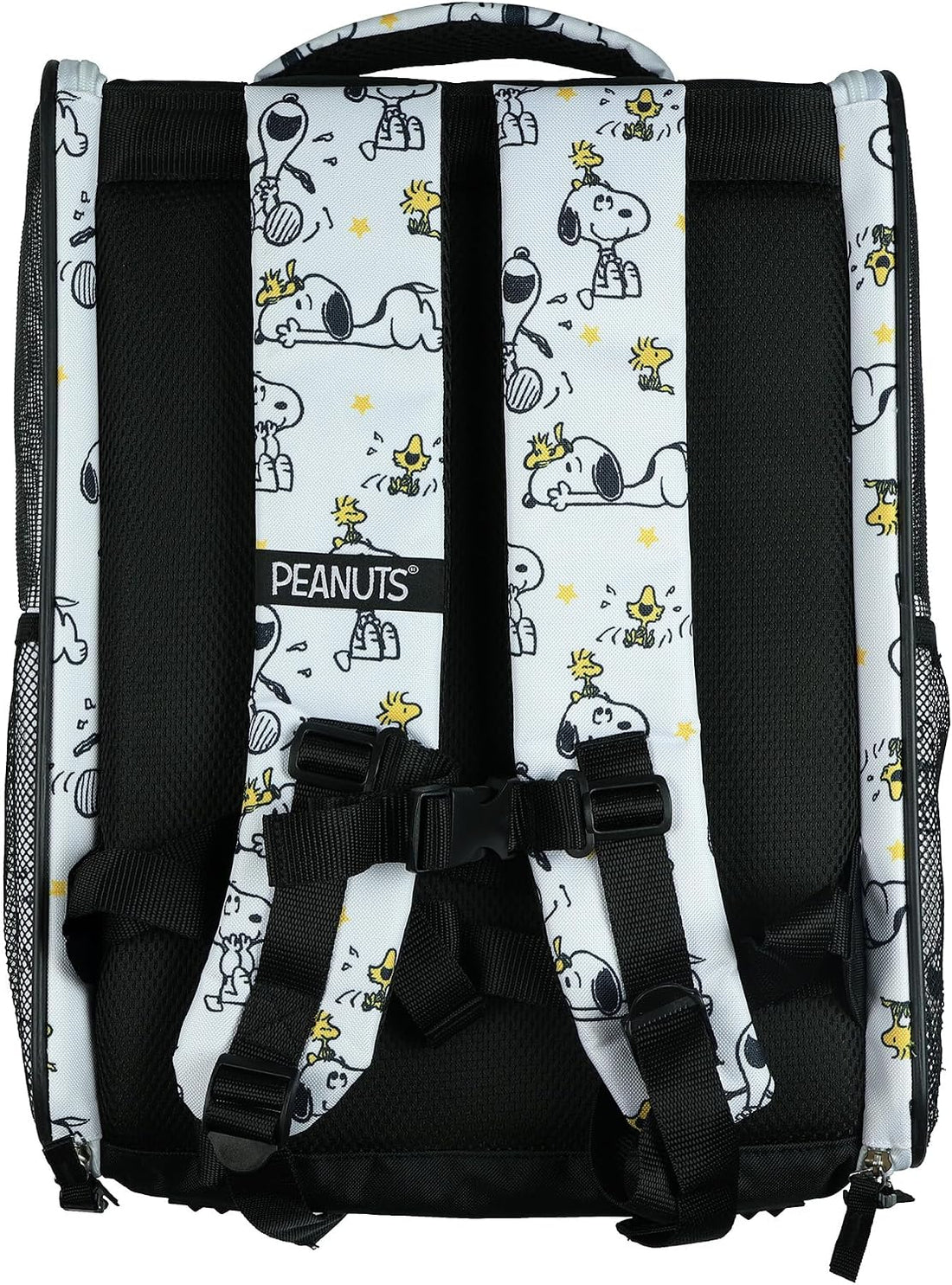 Peanuts Backpack 16" Snoopy & Woodstock Mesh Pet Carrier Bag Outdoor