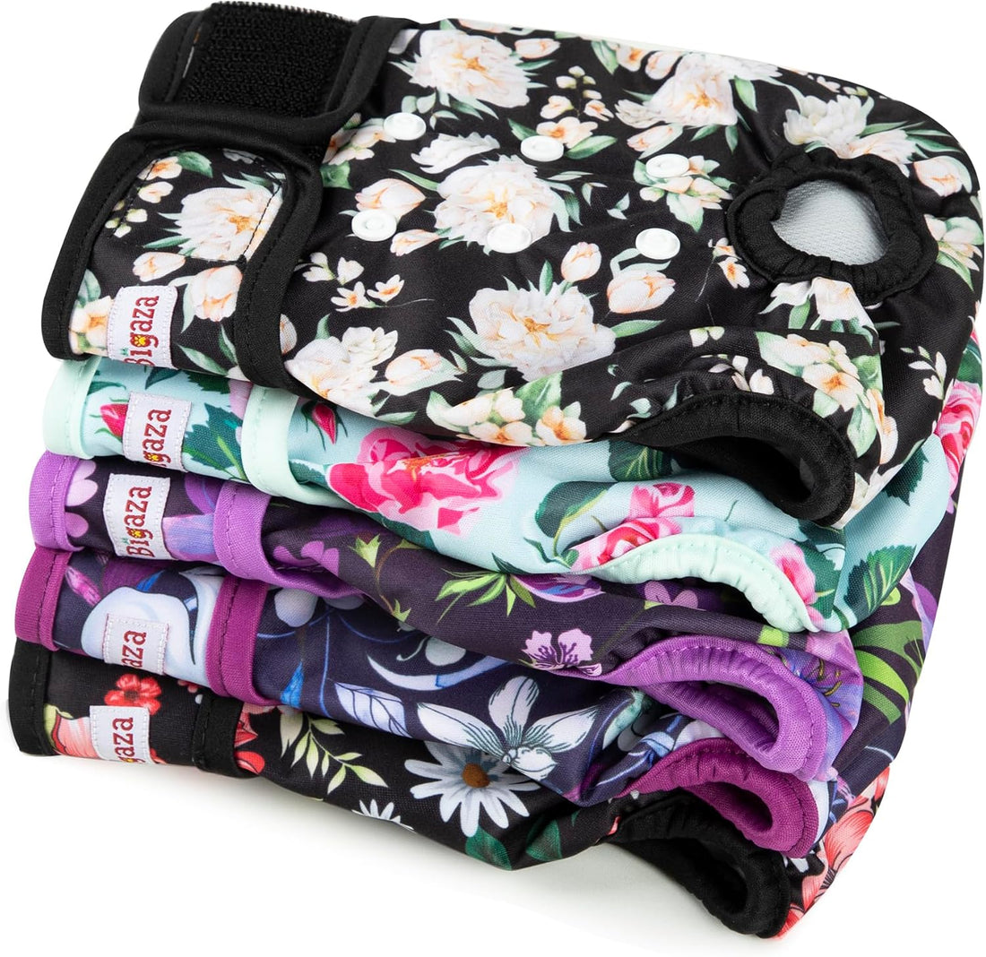 Washable Reusable Female Dog Diapers Small Medium Large Doggie Puppy