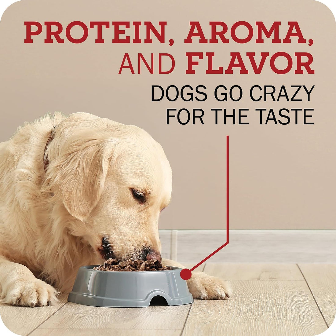 Redbarn Puppy Powerfood Air Dried Dog Food or Dry Topper, Beef & Lamb