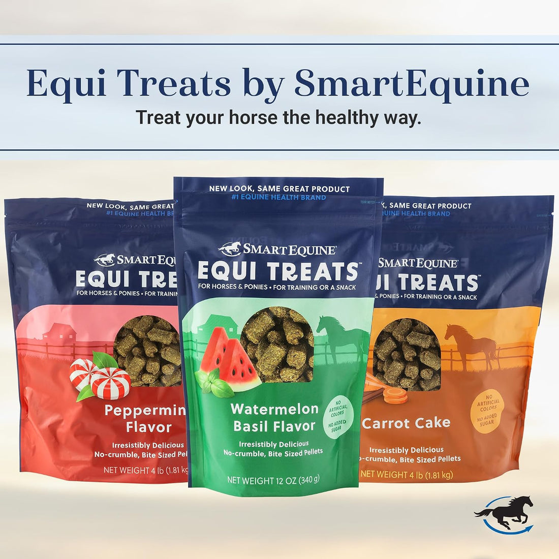 SmartEquine Equi Treats Carrot Cake Flavor, 4 lb Bag
